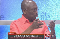 Kweku Baako, Managing Editor of the New Crusading Guide newspaper