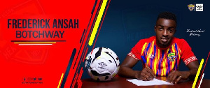 Hearts of Oak midfielder, Frederick Ansah Botchway