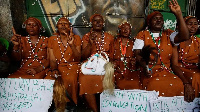 Some Kenyans have taken part in protests ahead of King Charles's visit