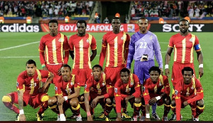 A Photo Of The Black Stars 2010 Team