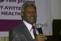 Dr. Akwasi Osei, Chief Executive Officer of the Mental Health Authority