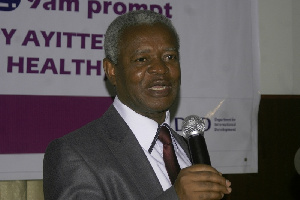 Dr. Akwasi Osei, Chief Executive Officer of the Mental Health Authority