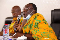 President of the Volta Regional House of Chiefs, Togbe Tepre Hodo