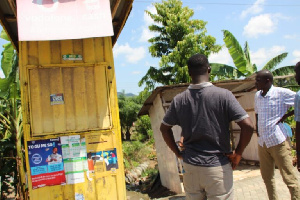 Mobile money vending point