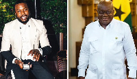 Meek Mill and President Akufo-Addo