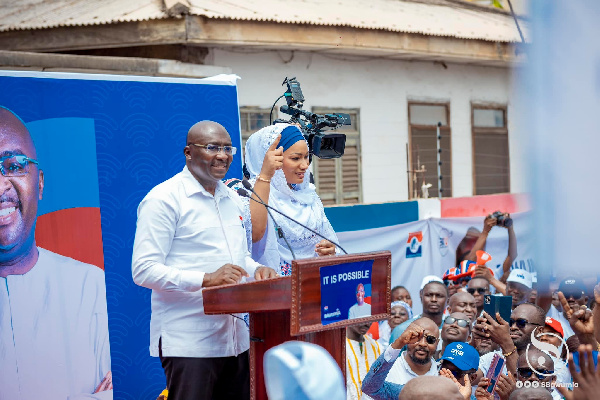 Dr Mahamudu Bawumia, Vice president and his wife