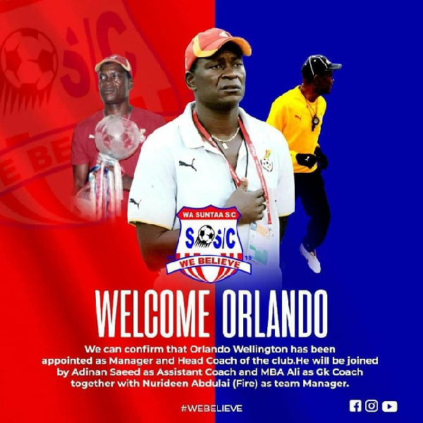 Coach Orlando Wellington