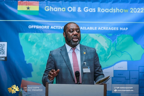 Energy Minister, Dr Matthew Opoku Prempeh