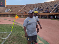 Black Satellites coach, Jimmy Cobblah