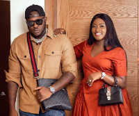 Rapper Medikal and wife, Fella Makafui