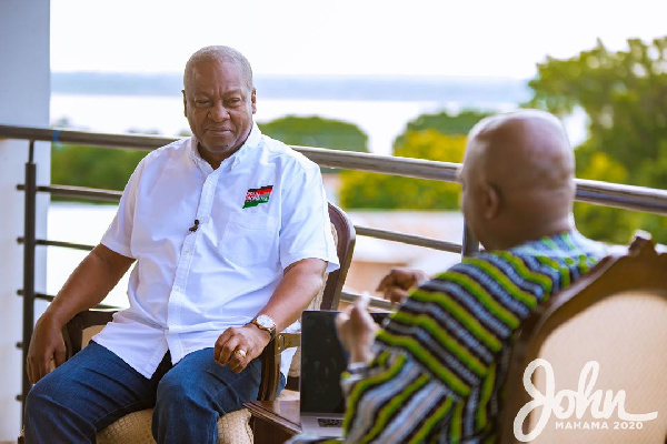 Former President John Mahama