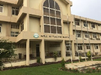 Frontage of the Korle Bu Teaching Hospital