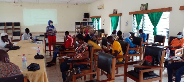 Some participants at the stakeholders engagement