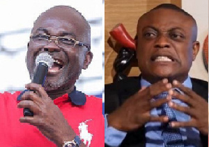 Kennedy Agyapong and Maurice Ampaw