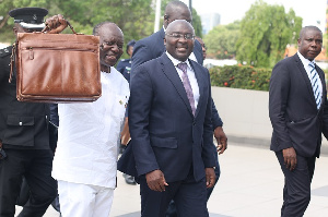 Ken Ofori-Atta, Finance Minister and Vice president Dr Mahamadu Bawumia