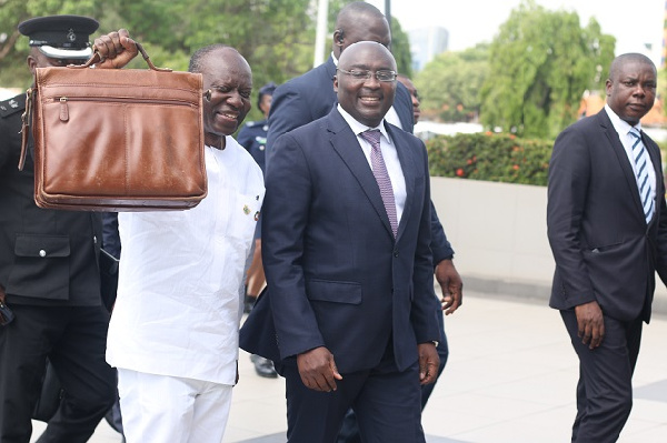 Ken Ofori-Atta, Finance Minister and Vice president Dr Mahamadu Bawumia