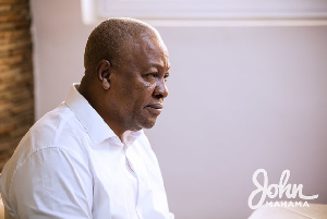 John Dramani Mahama was the NDC's 2020 presidential candidate