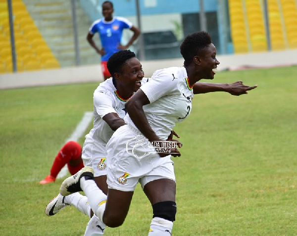 Ophelia Amponsah scored four as Black Maidens win 'big' against Liberia