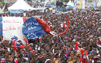 The NPP's final rally is themed: The Battle is the Lord