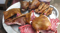 Dog meat