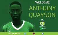 Accra Hearts of Oak player, Anthony Quayson