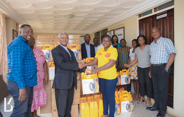 Presentation of electronic equipment to partners to boost QualityRights e-training