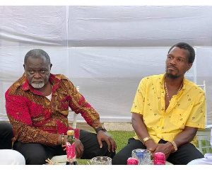 Azumah Nelson and Ike Bazooka Quartey