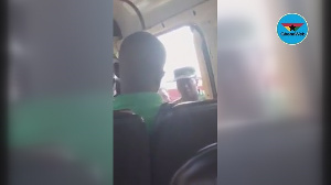 The soldier encouraged the passengers to endure today's hardships