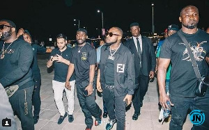 Davido's crew were alleged to be in possession of illegal substance