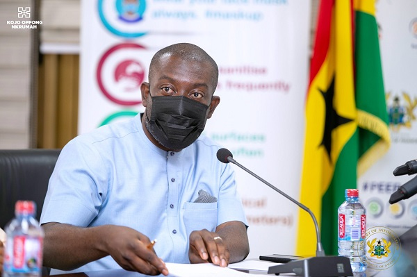 Information Minister, Kojo Oppong Nkrumah