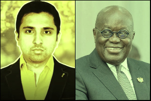 Alistair Mathias and Nana Addo Dankwa Akufo-Addo