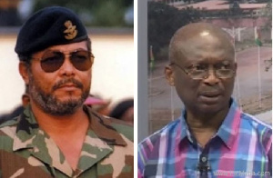 JJ Rawlings and Kweku Baako