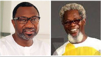 Femi Otedola (L) and Victor Olaotan (R)