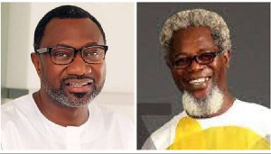 Femi Otedola (L) and Victor Olaotan (R)