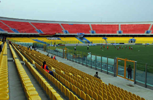 Floodlights At The Accra Sports Stadium Are Not Working 610x400