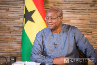 Flagbearer of the NDC, John Dramani Mahama