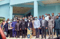 Participants of the workshop in a group photo