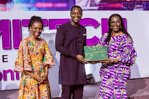  Ursula Owusu Ekuful Receiving An Award At  FEMITECH Conference.jpeg