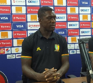 Clarance Seedorf, head coach of Cameroon