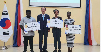 The Ambassador was speaking at the University of Ghana on Friday