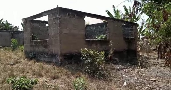 The bungalow has been abandoned for 15 years