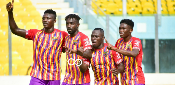 Hearts will take on Inter Allies on Sunday