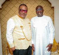 Archbishop Nicholas Duncan-Williams and Dr. Mahamudu Bawumia