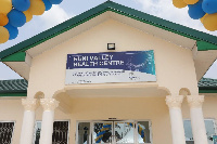 Mrs. Akufo-Addo commissioned the new Huni Valley Health Centre