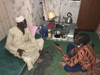 Imam Iddrisu Yussif Yahaya, Chief Imam of Maamobi and Charles Prempeh, the writer