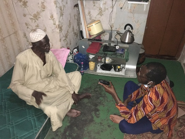 Imam Iddrisu Yussif Yahaya, Chief Imam of Maamobi and Charles Prempeh, the writer