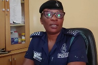 Chief Inspector Stela Dede Dzakpasu, Acting Public Relations Officer for the Tema Regional Police