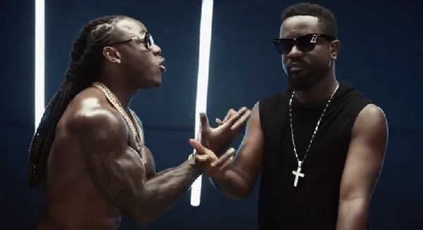 Ace Hood and Sarkodie