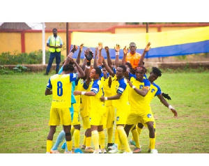 Young Apostles FC clinched a spot in the Ghana Premier League