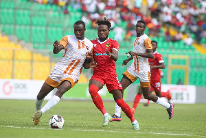 A photo from the Kotoko - Kadiogo game